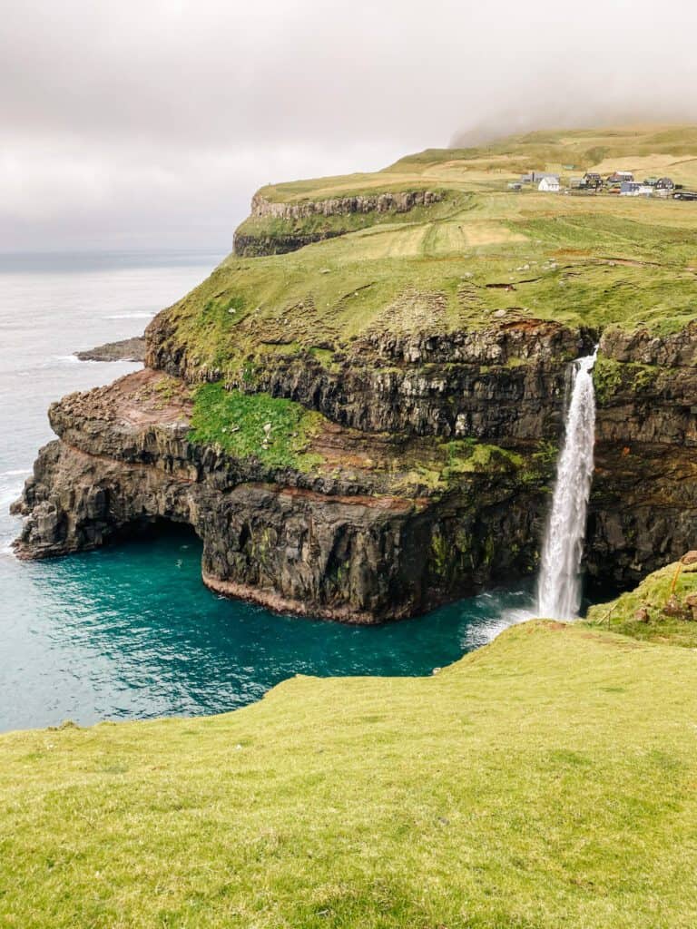 Múlafossur Waterfall, Faroe Islands