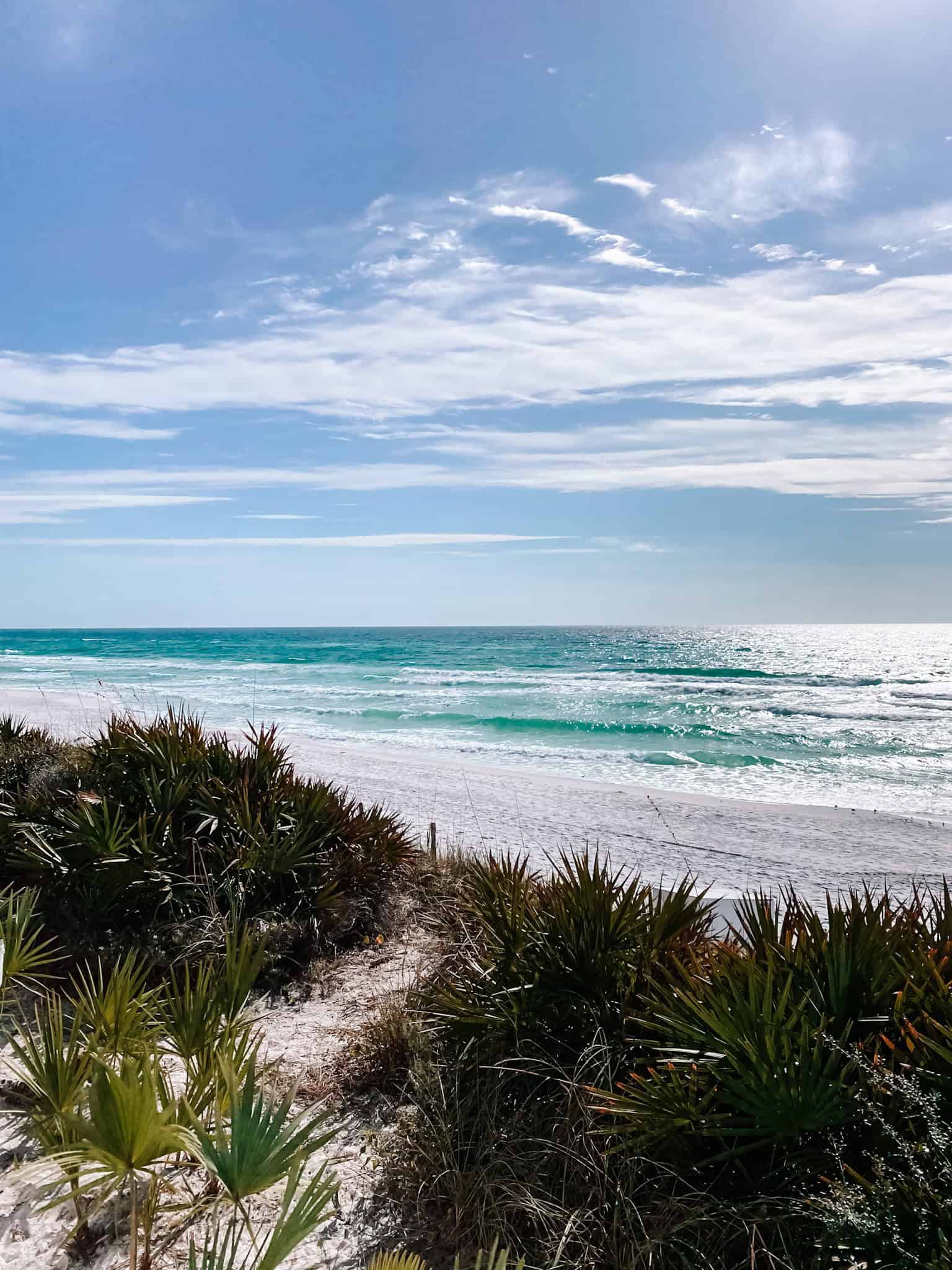 Seaside Beach in Florida 30a