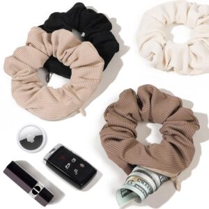 hidden zipper scrunchie gift for travelers