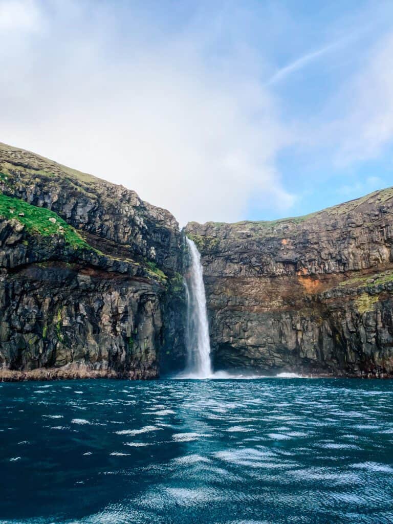 Múlafossur Waterfall