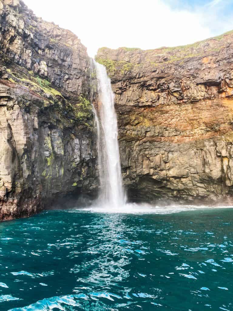 Múlafossur Waterfall