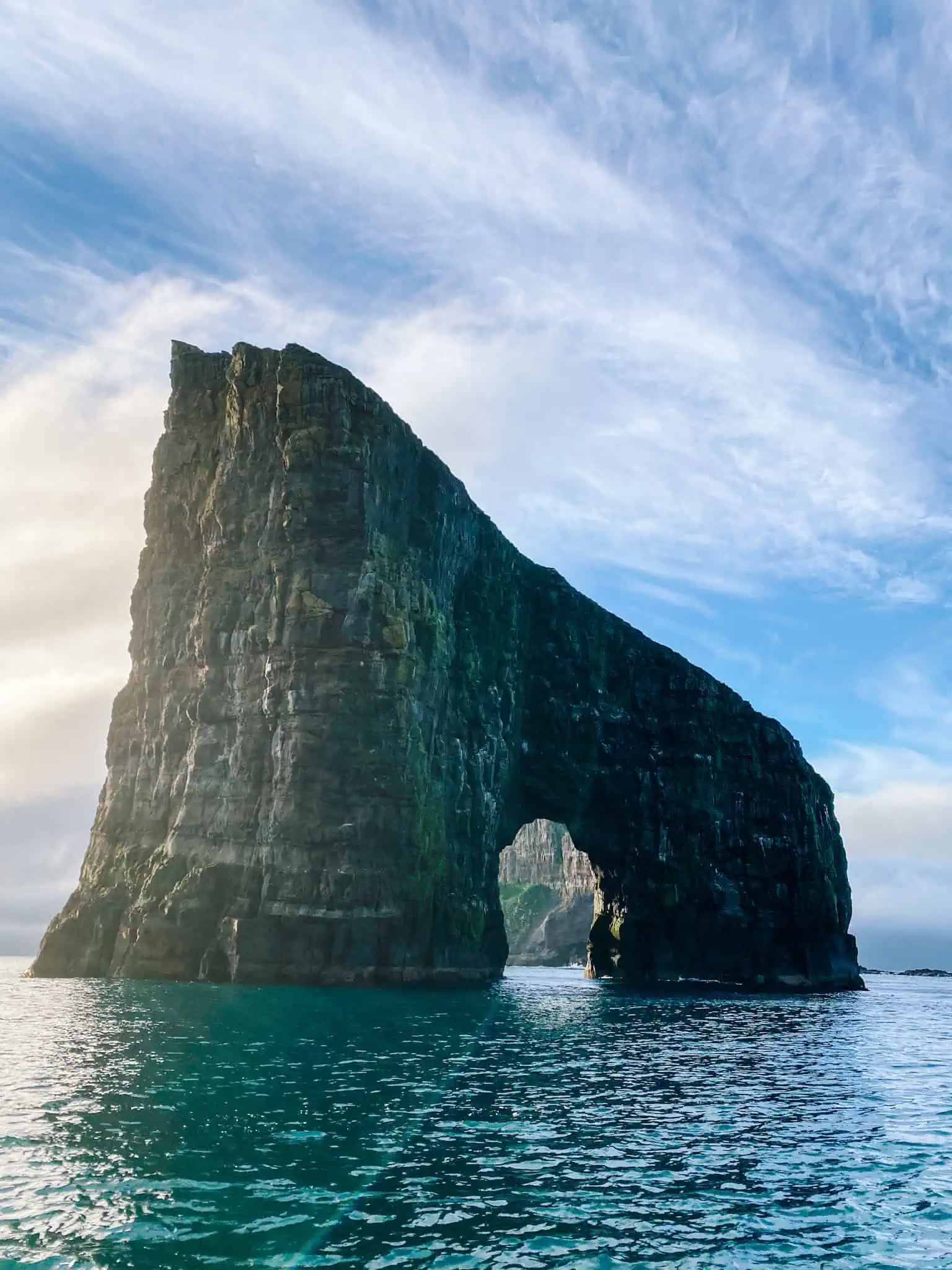 Dranganir boat tour faroe islands