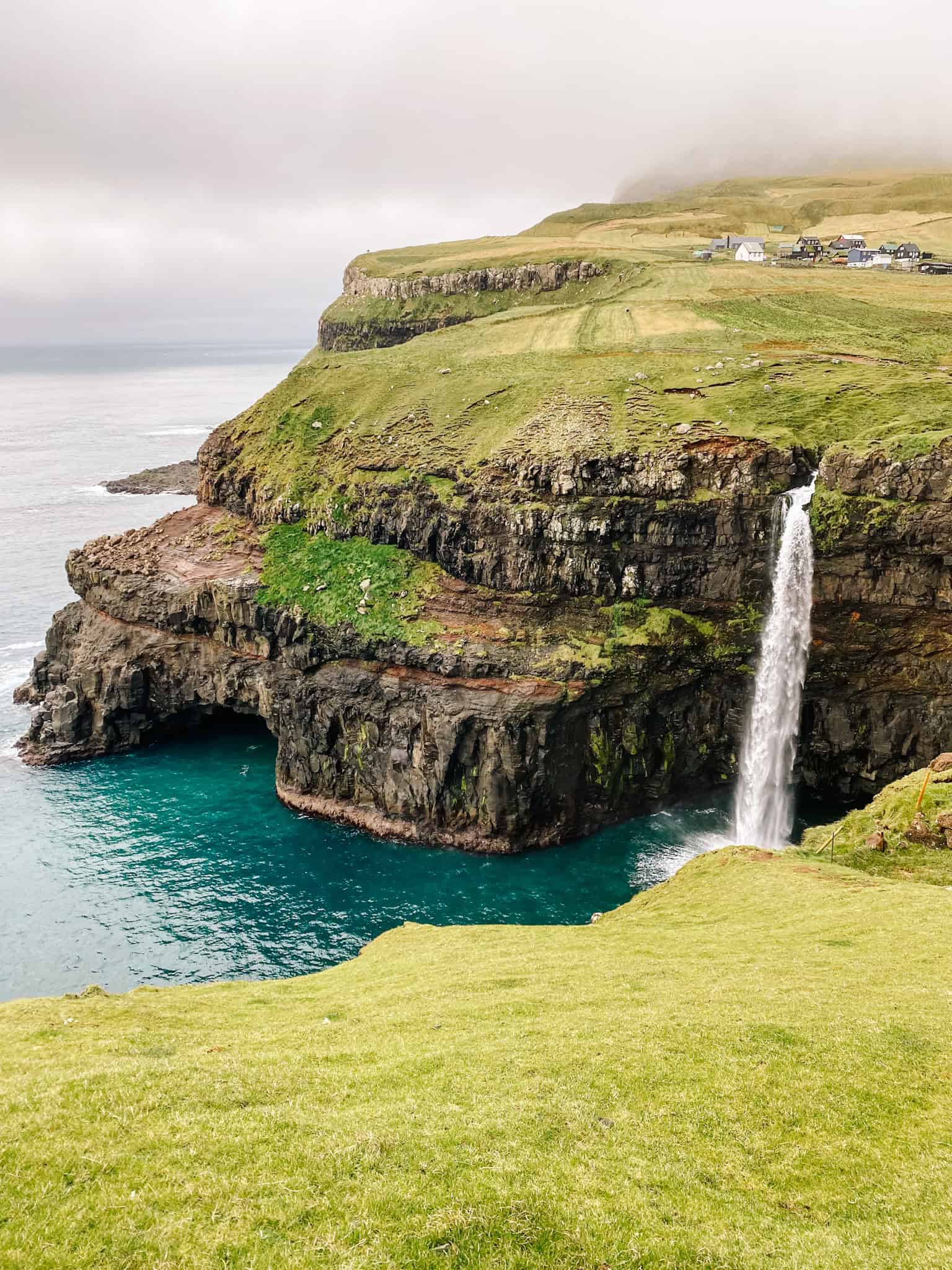 Múlafossur Waterfall, Faroe Islands