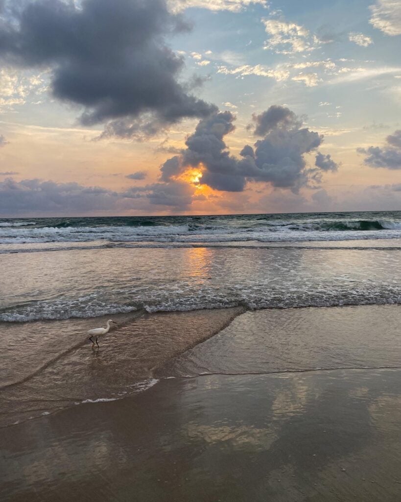 Florida beach sunrise