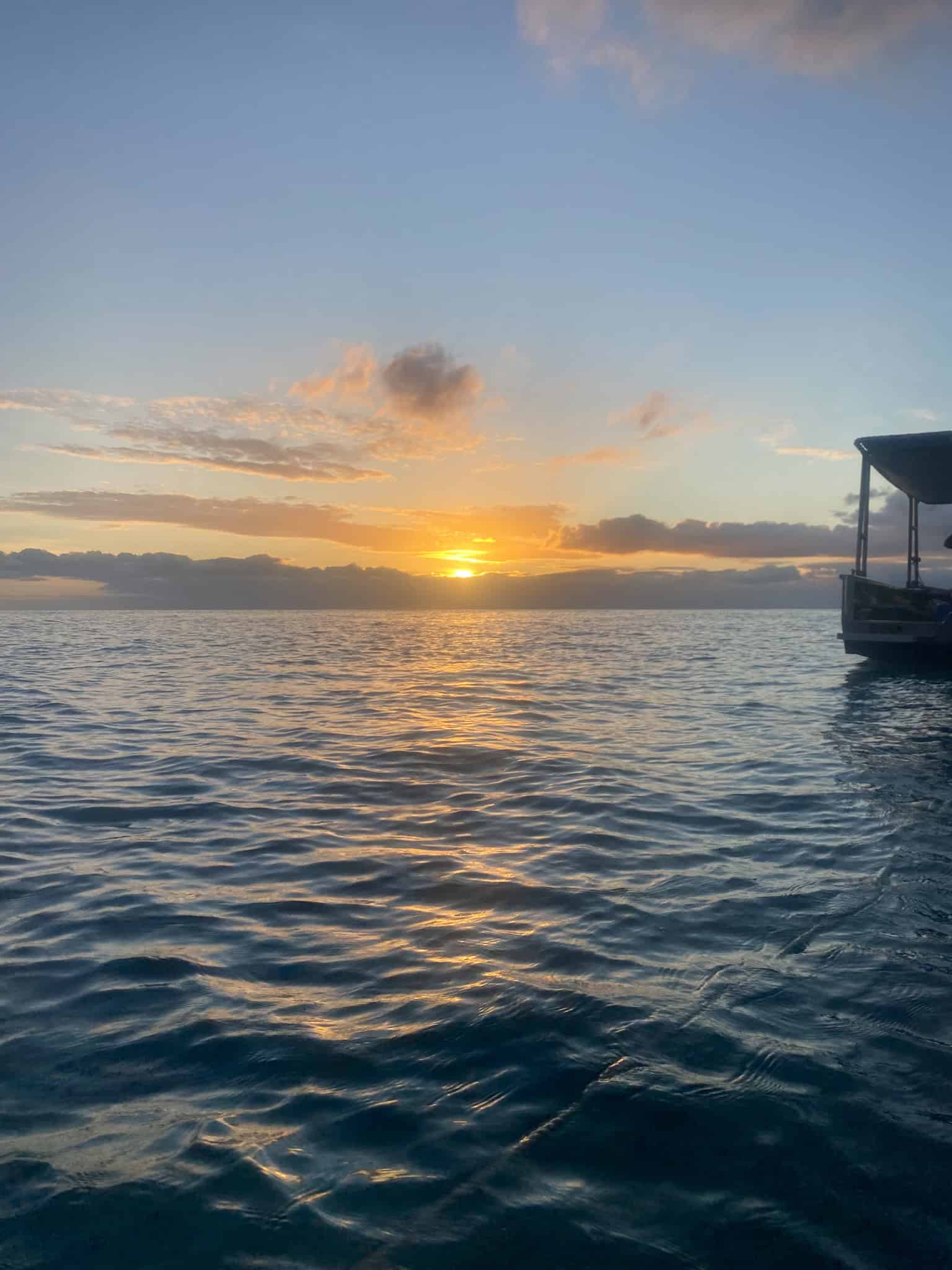 Sunset Tube at Mantaray Island Resort