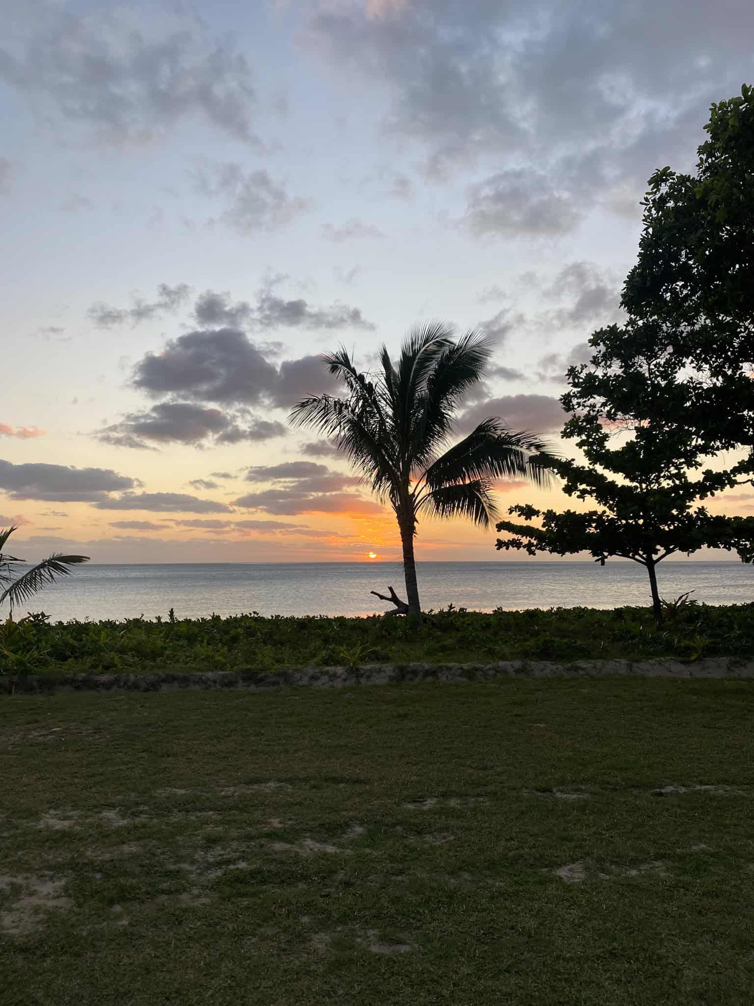 Fiji Sunset Natadola Beach