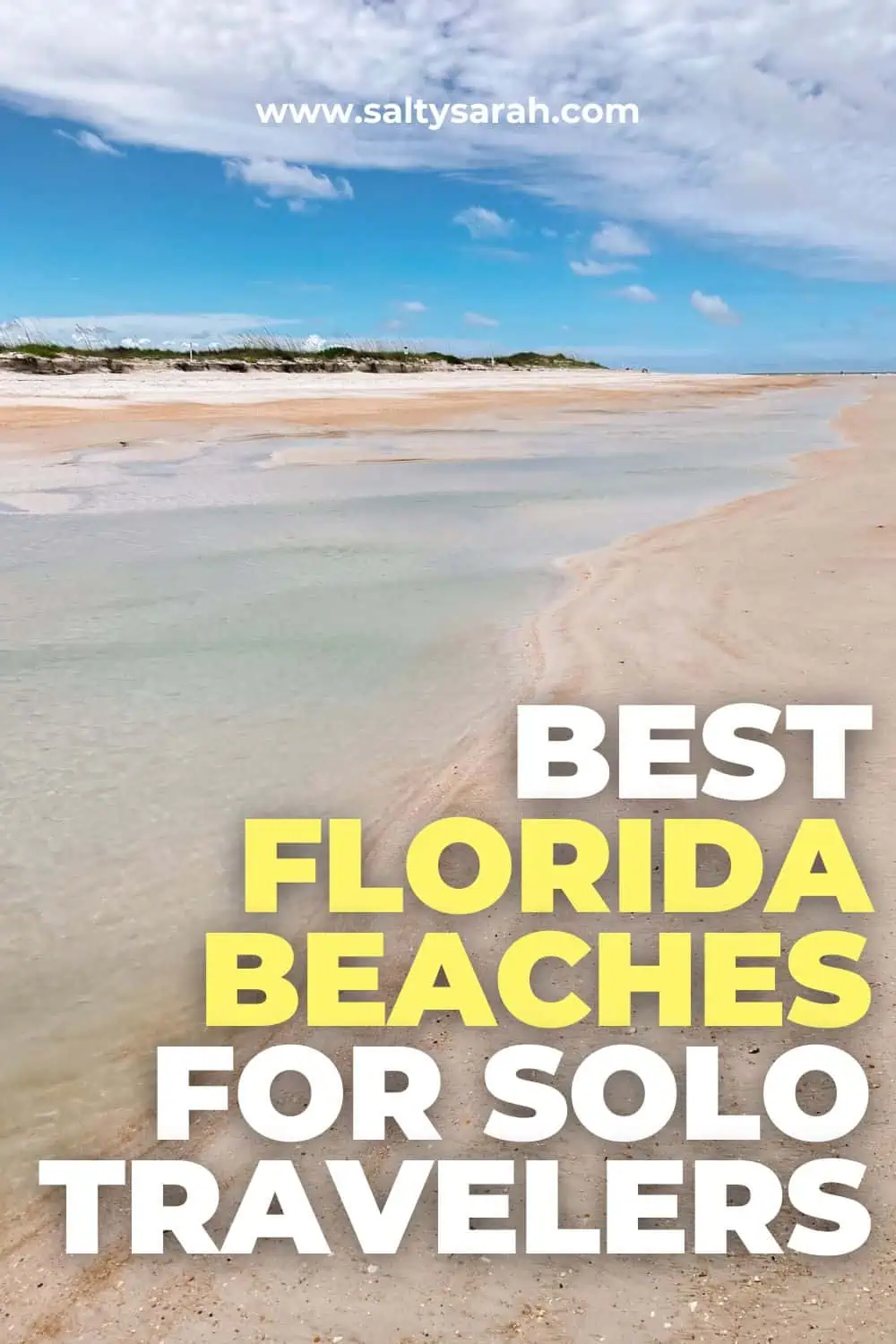 Best Florida Beaches for Solo Travelers Pin