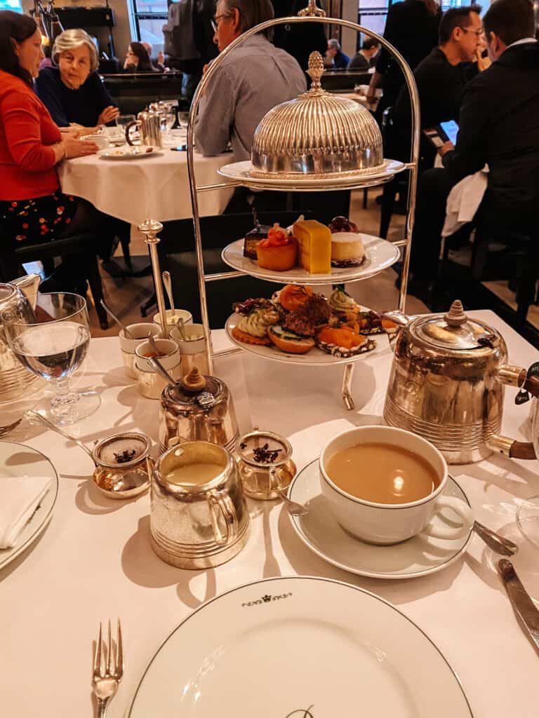 afternoon tea in London, England