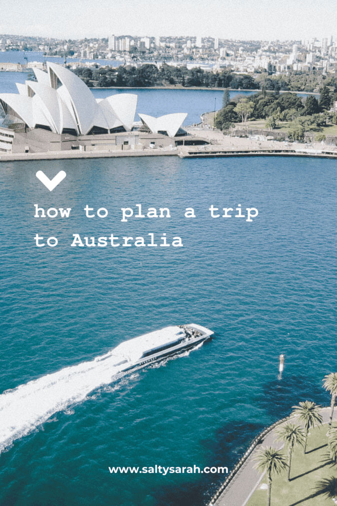 how to plan a trip to Australia