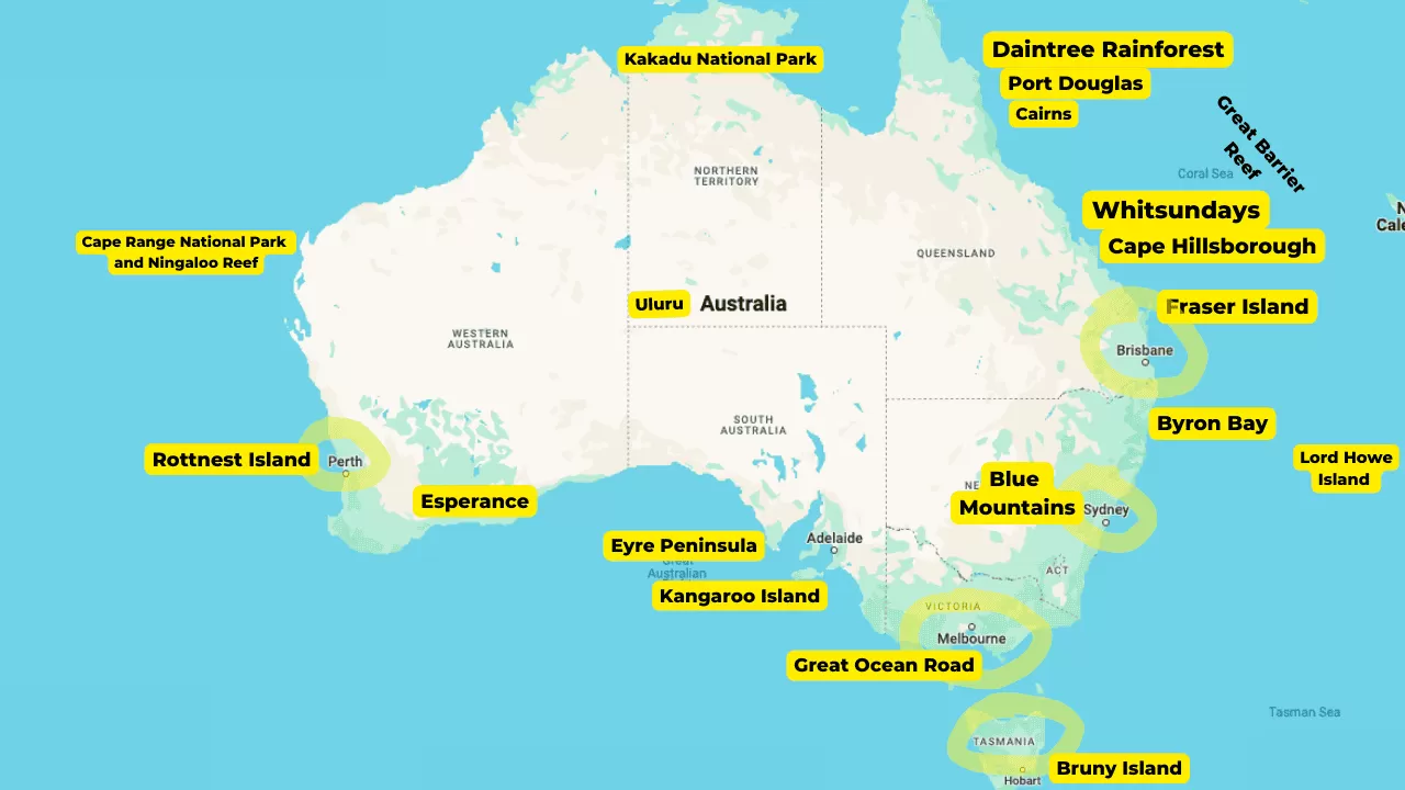 how to plan a trip to Australia