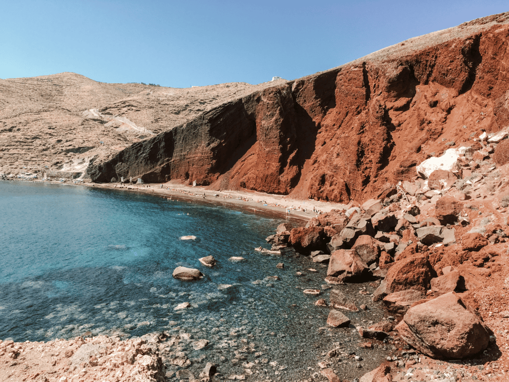 Red Beach Santorini Greece