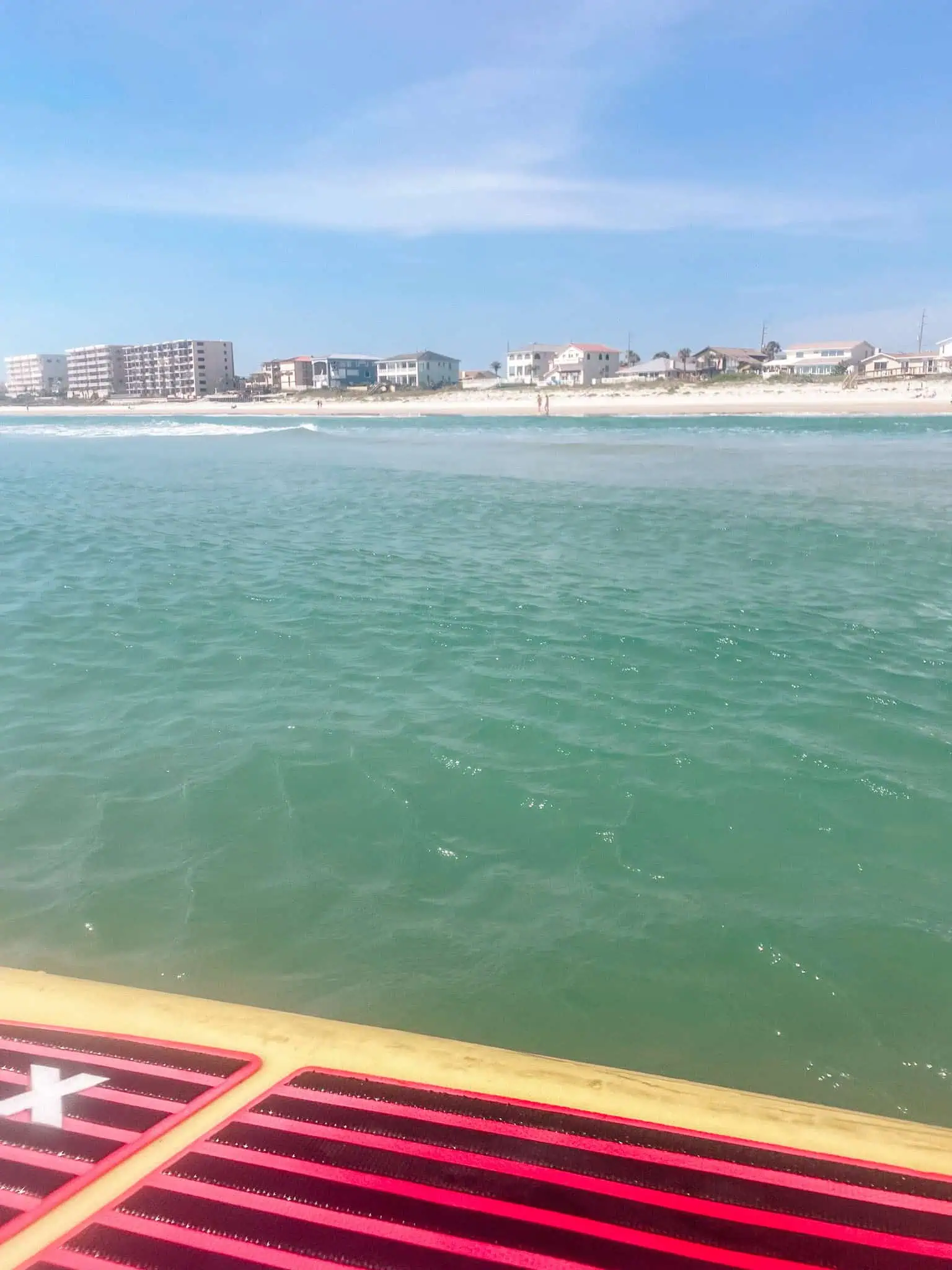 paddle board in Atlantic Ocean