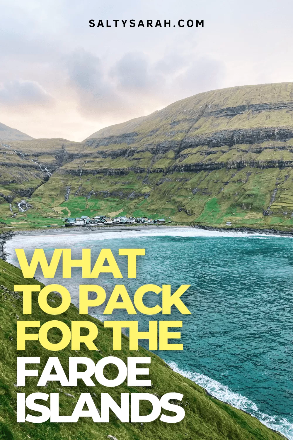 What To Pack For the Faroe Islands pin