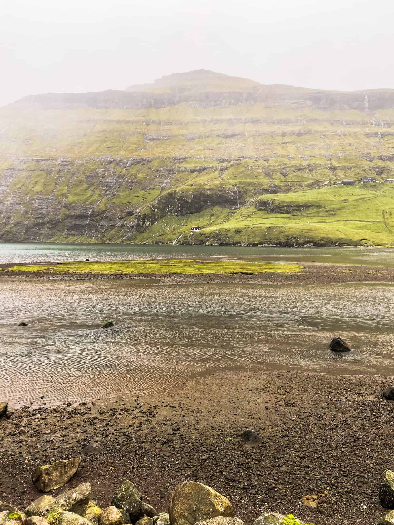 hike in saksun, one of the beautiful Faroe Islands hikes