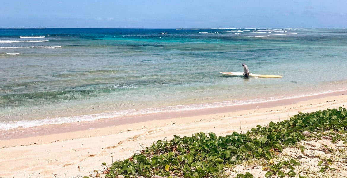 beginner surf lessons in fiji natadola beach