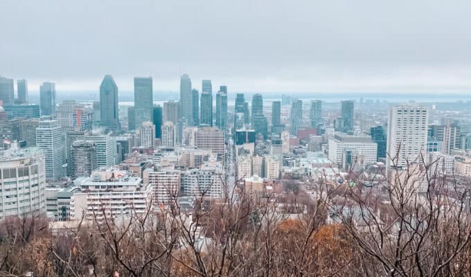 Montreal from Mount Royal