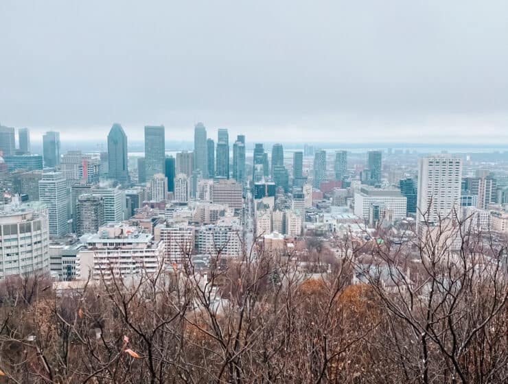 Montreal from Mount Royal