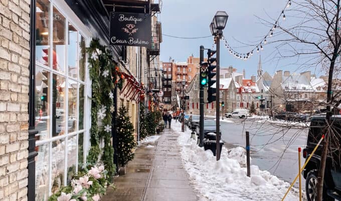 What to Wear in Quebec City in December