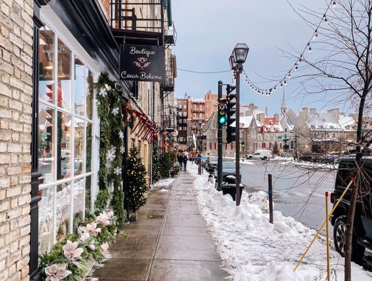 What to Wear in Quebec City in December