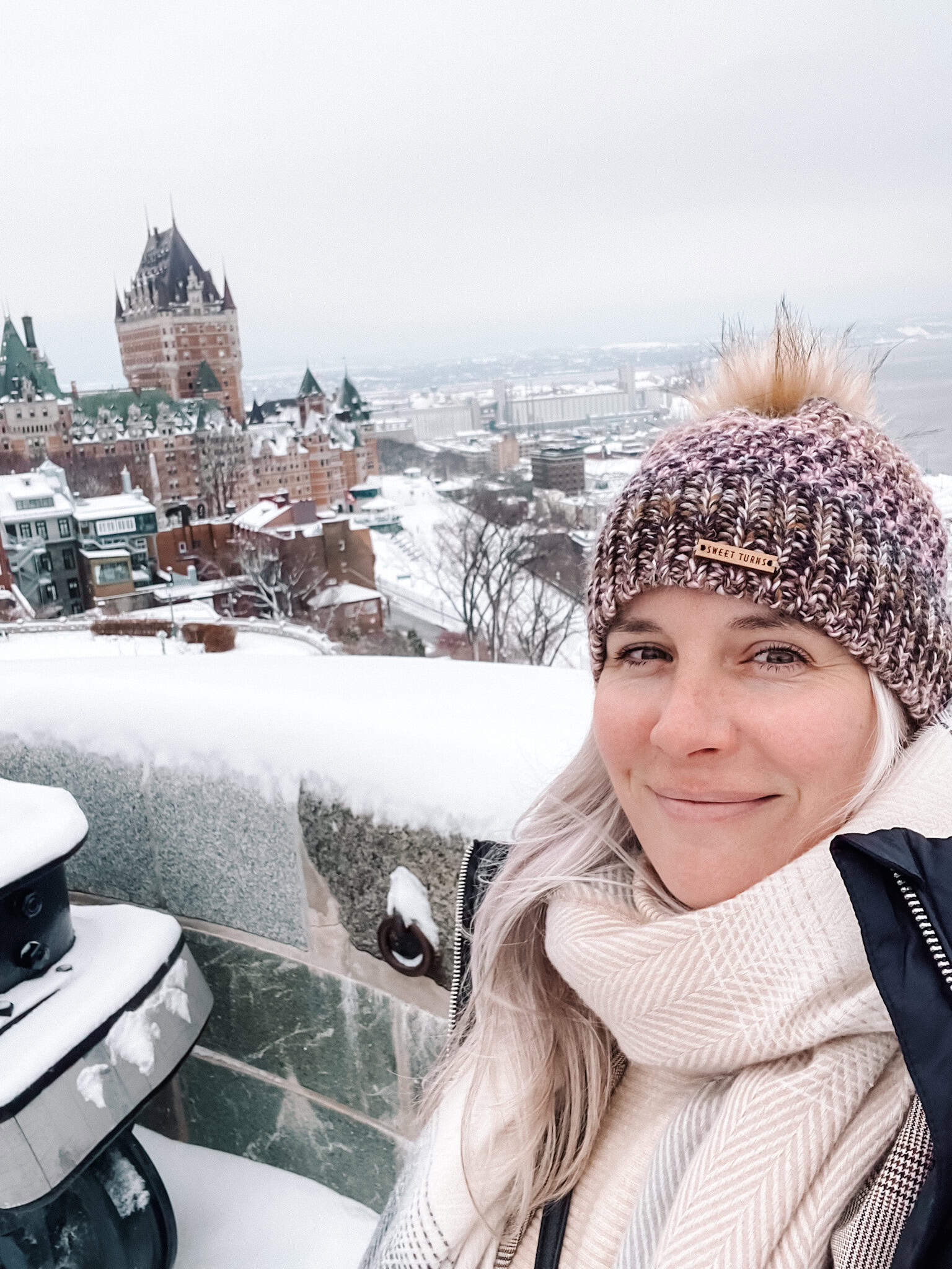 view from The Citadelle of Québec