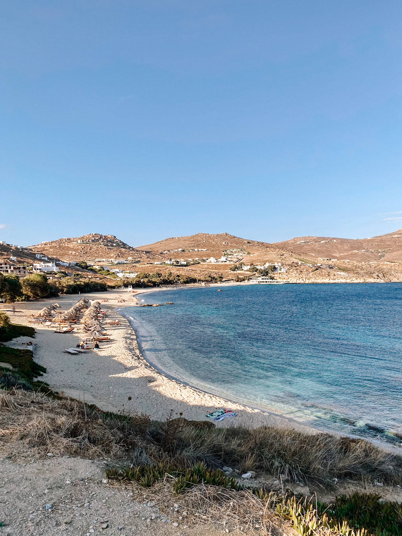 beach in Mykonos