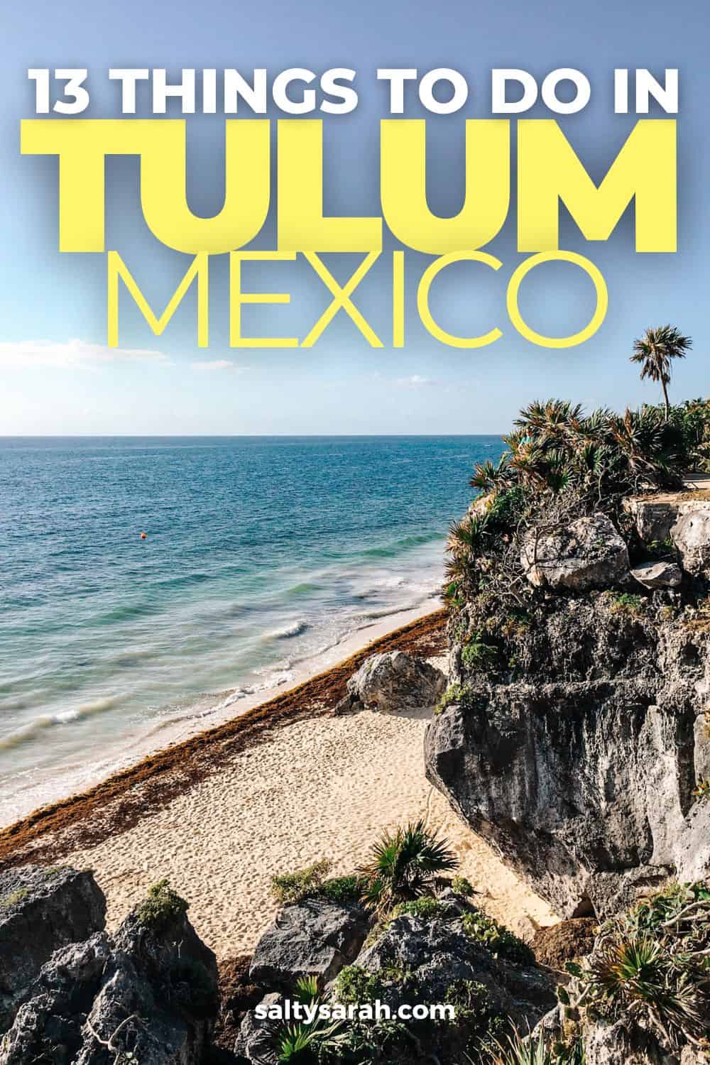 things to do in Tulum solo