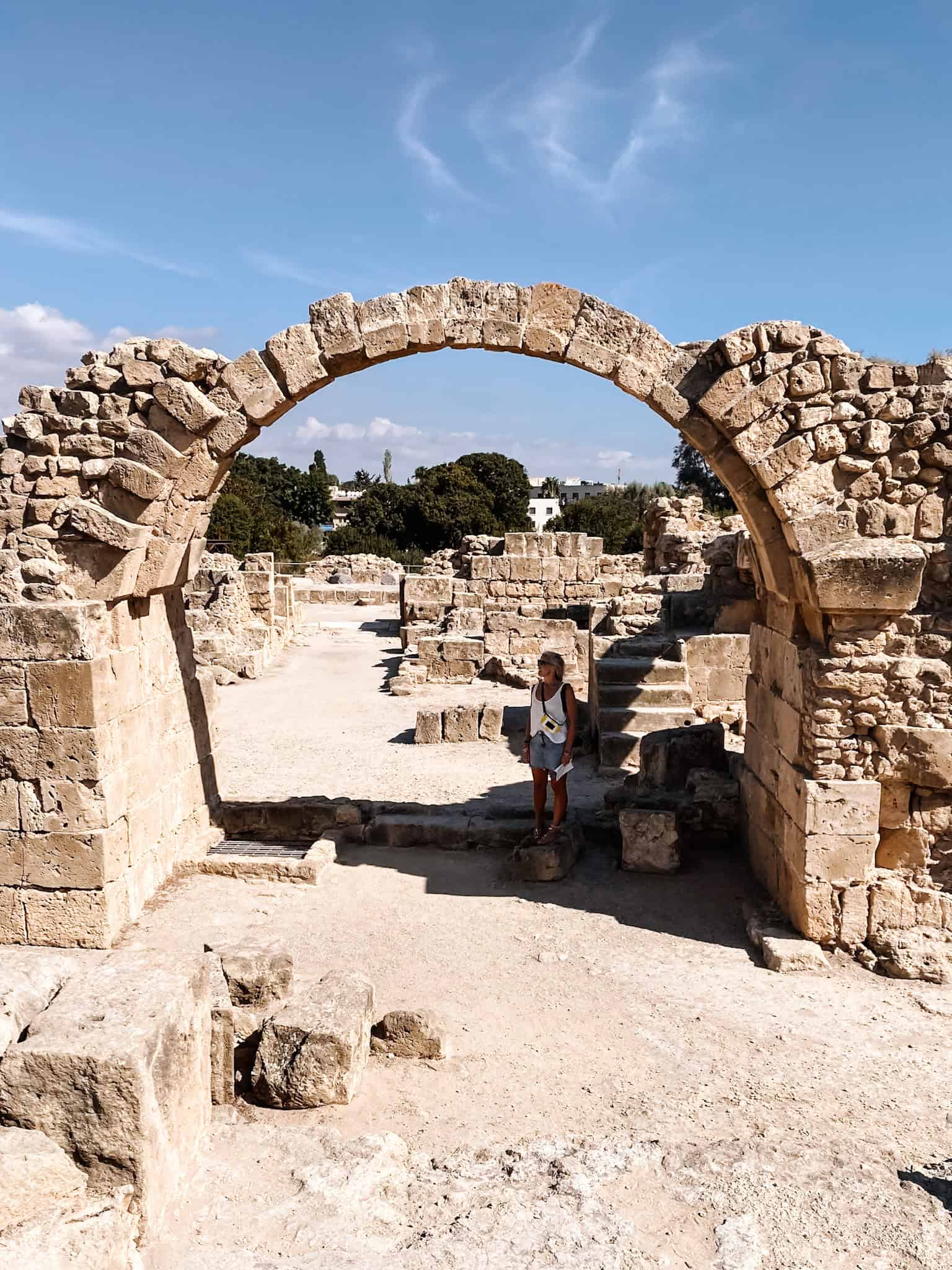 Paphos Archaeological Park Cyprus