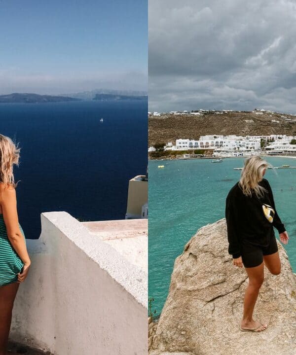 Santorini vs Mykonos