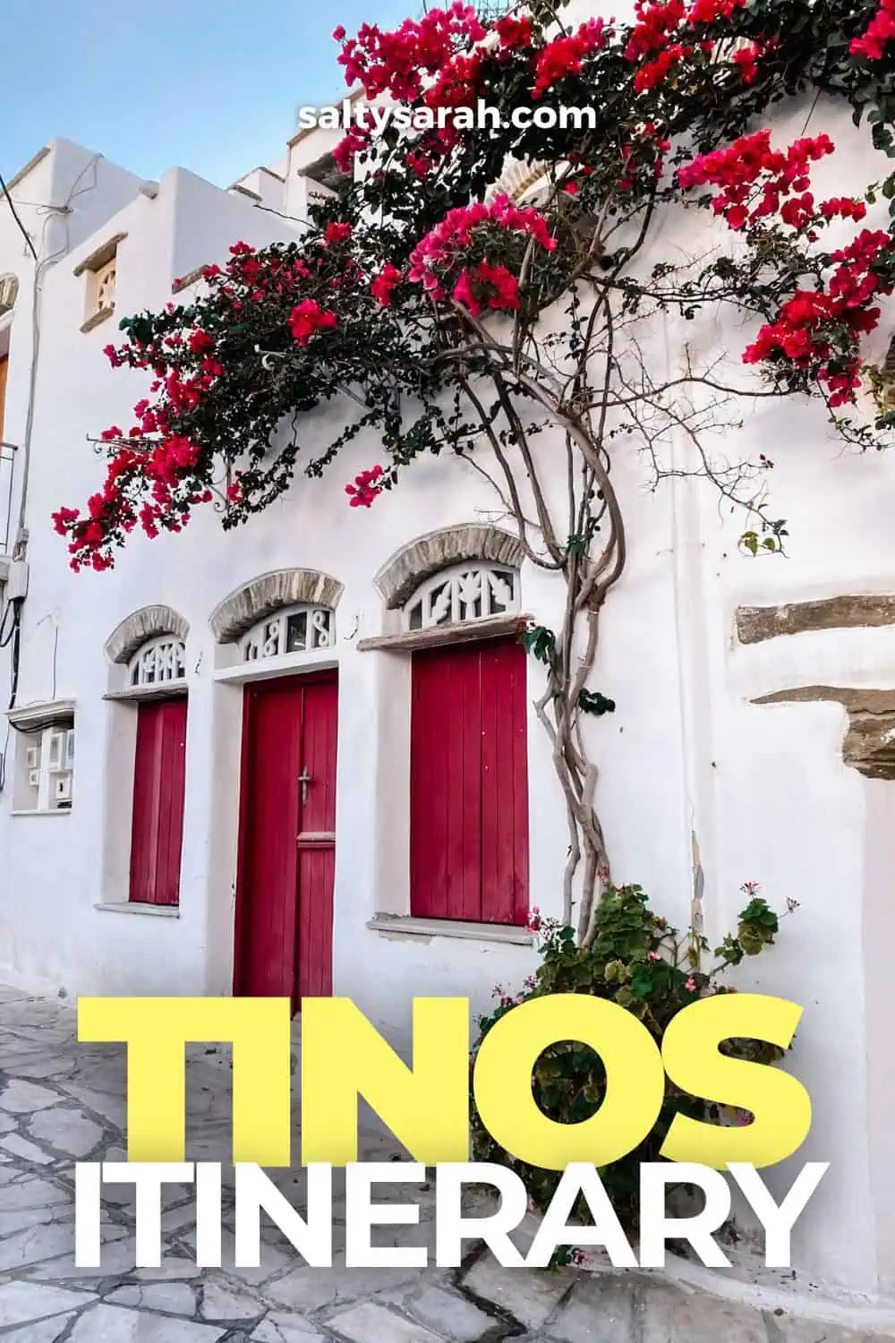 Tinos itinerary pin