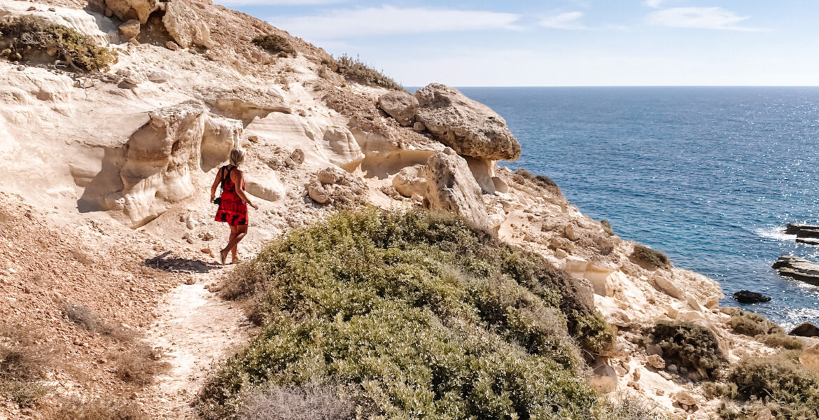 exploring sea caves area