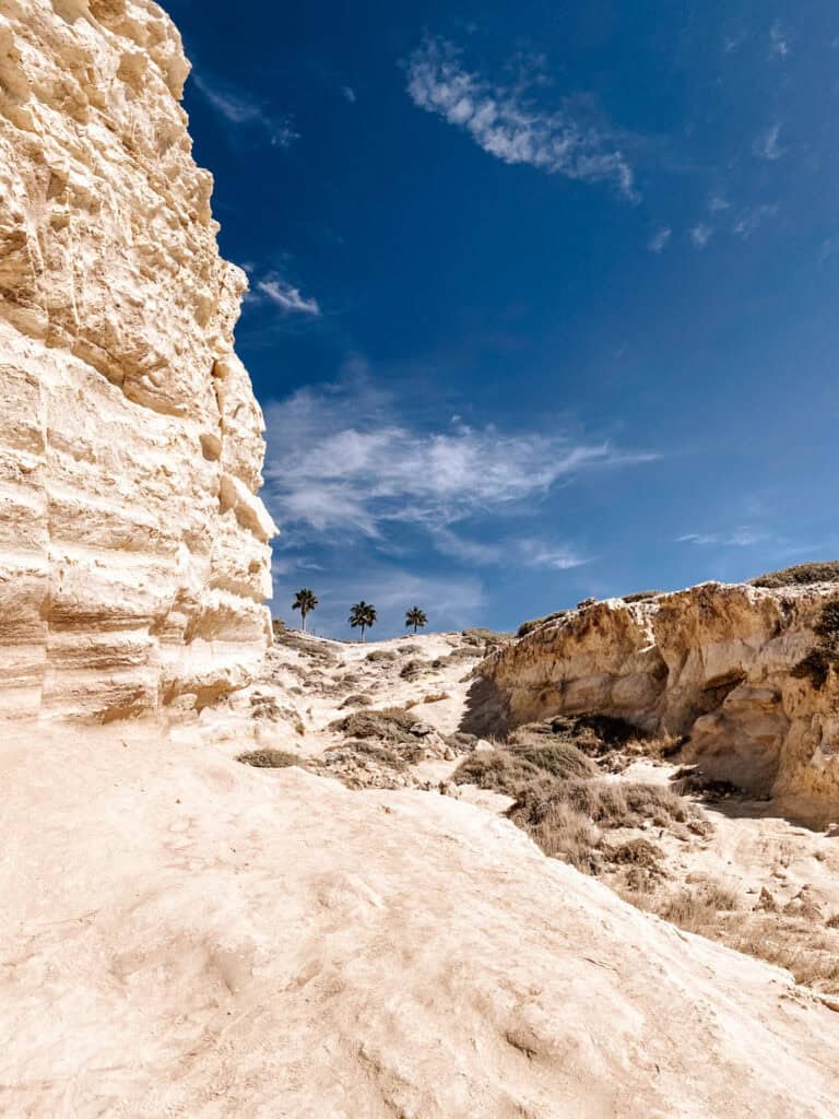 sea caves views; 6 days in Cyprus