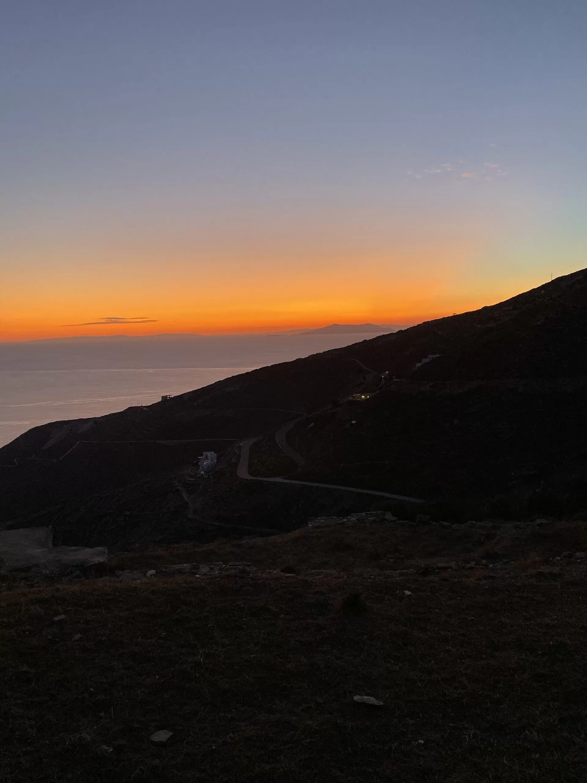 Tinos sunset