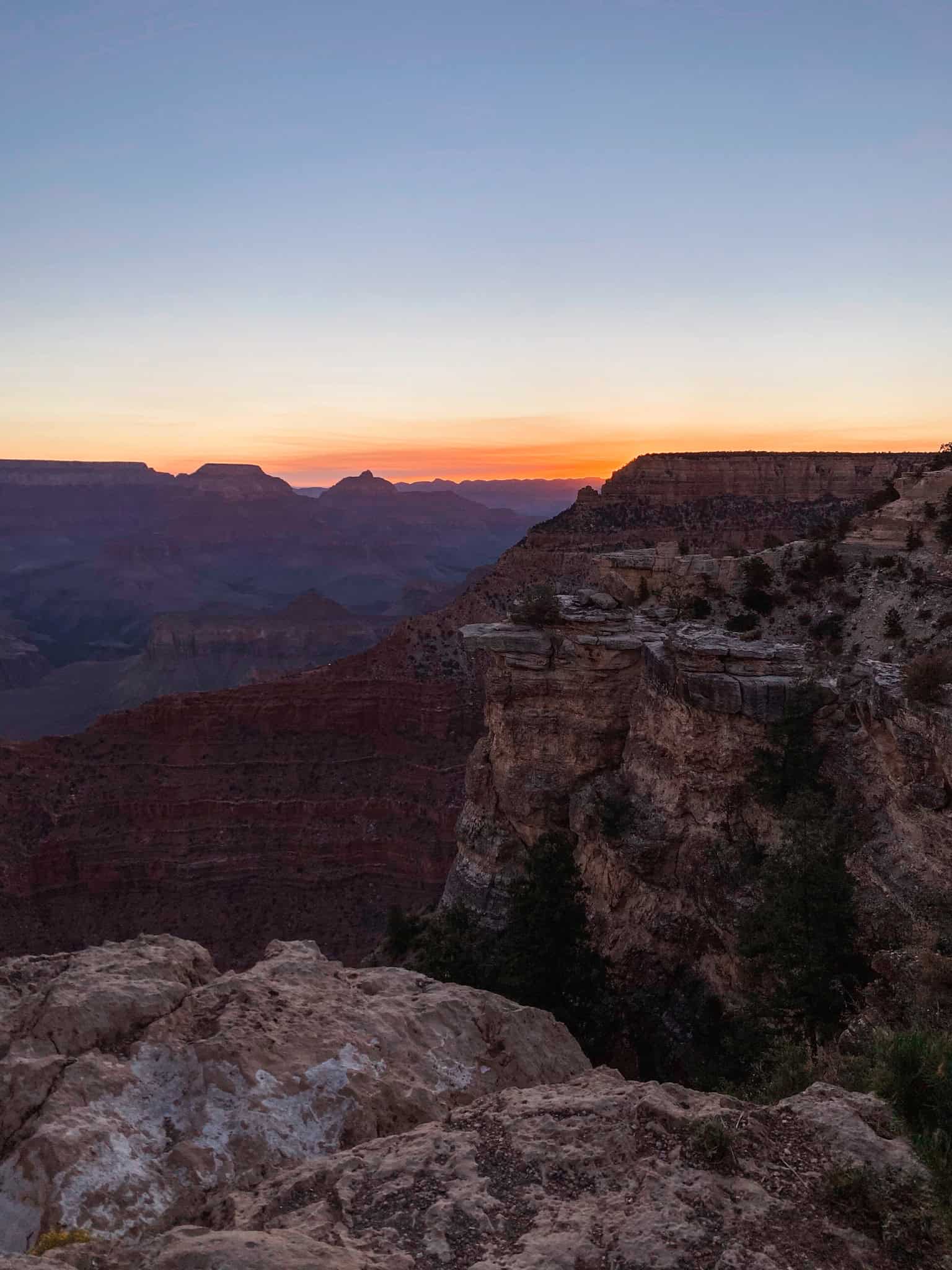 Sunrise at Grand Canyon