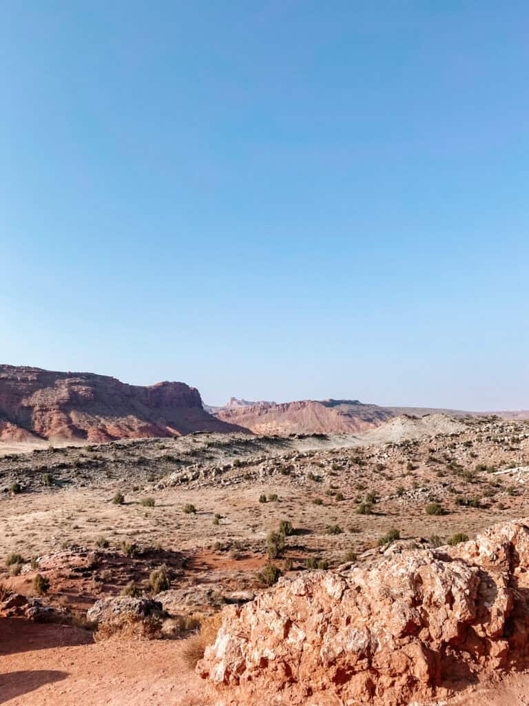 Views on Delicate Arch Trail - Arches in Utah