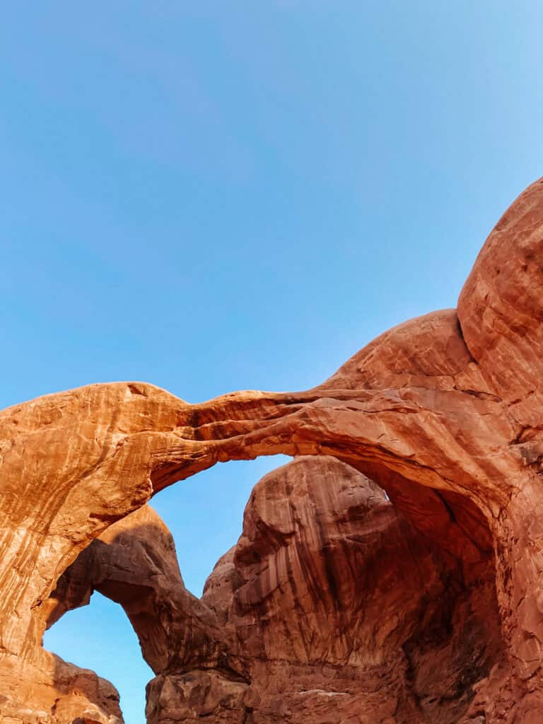 double arch - 1 day in arches national park