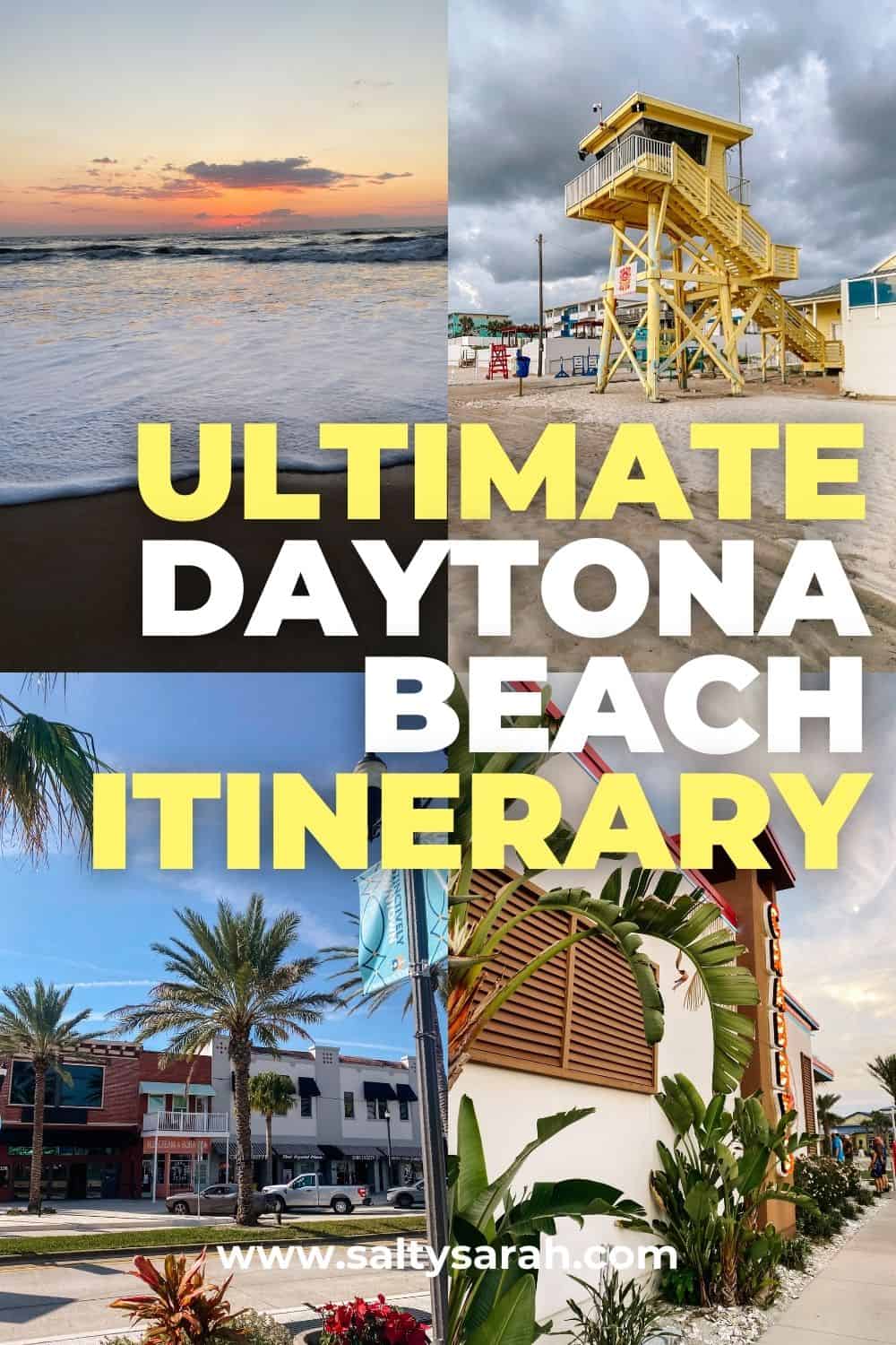 Daytona Beach Itinerary Pin