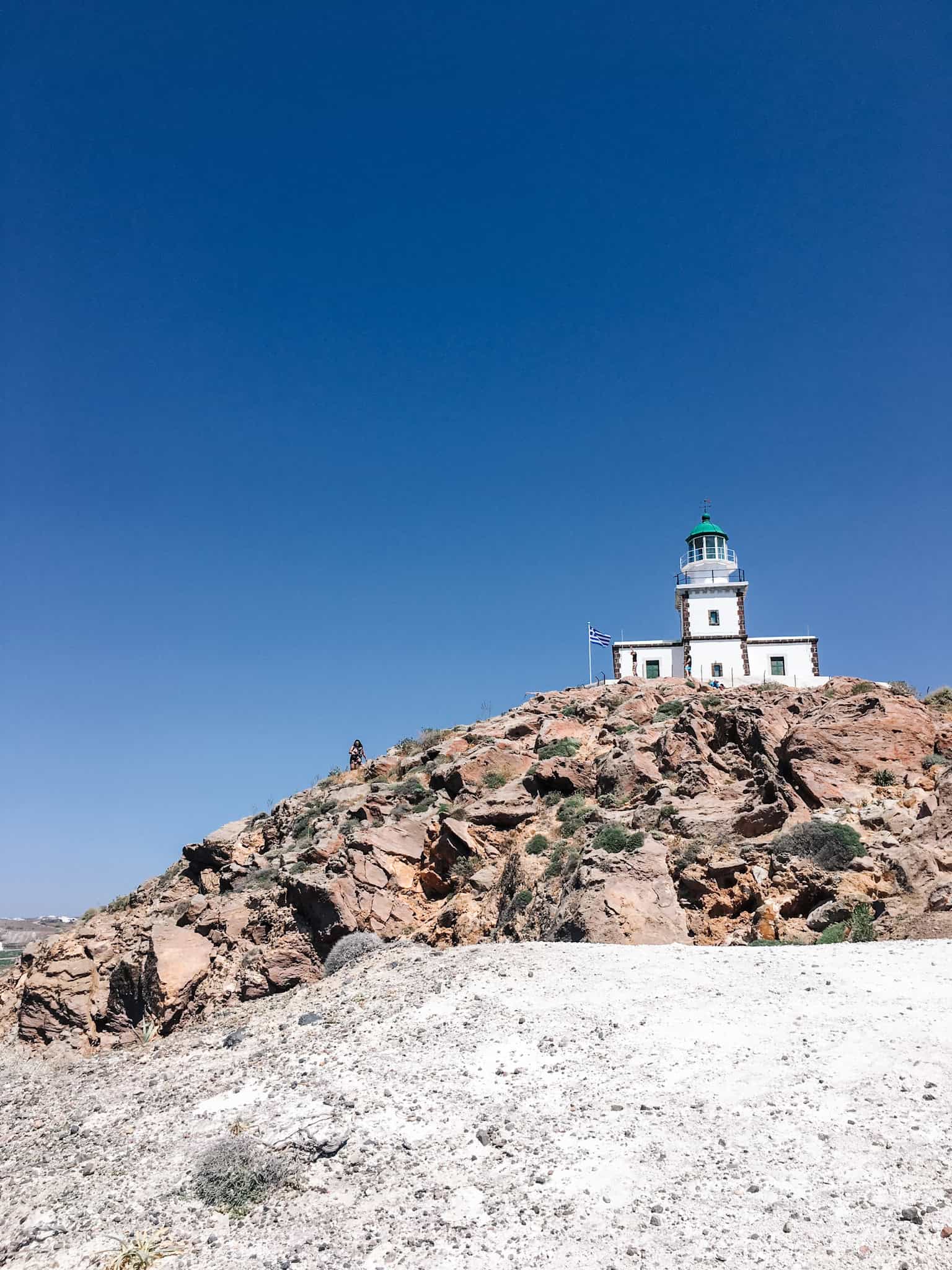 Santorini lighthouse