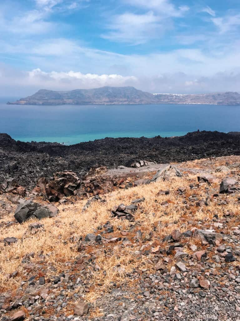 Volcano hike - four days in Santorini