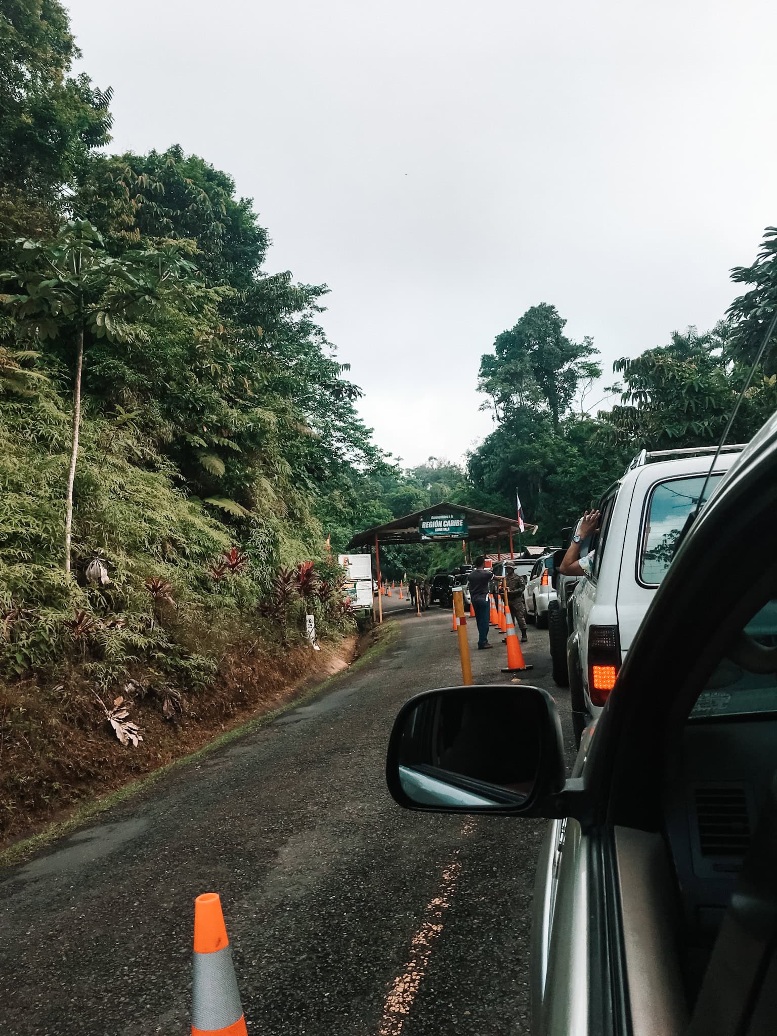 border crossing checkpoint into Guna Yala