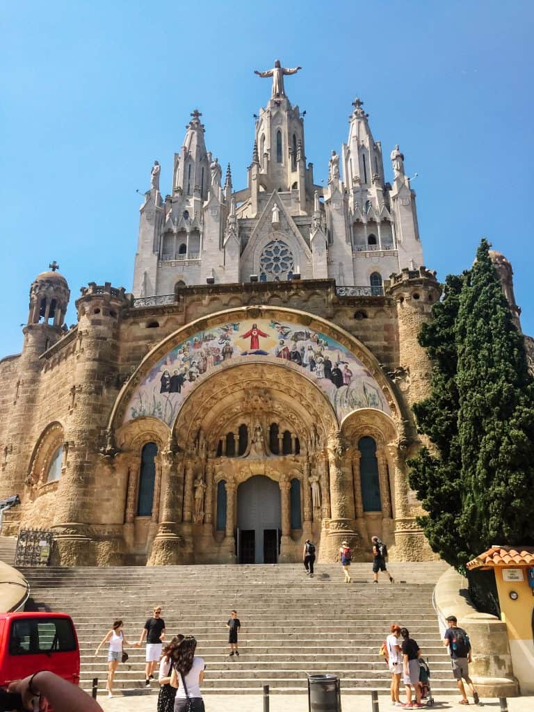 Mount Tibidabo Barcelona; Lisbon vs Barcelona