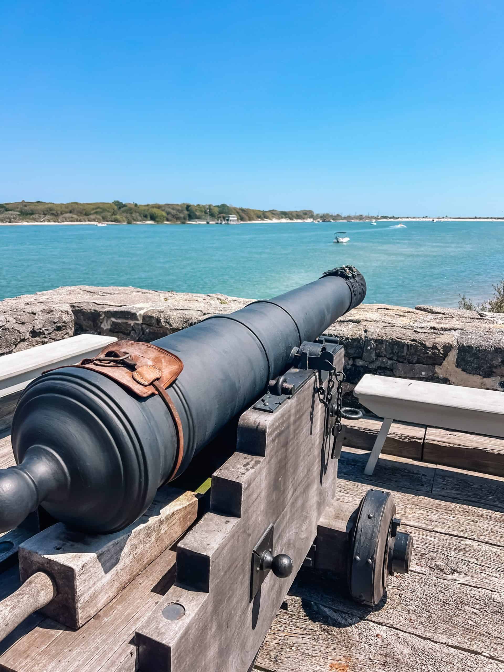 Fort Matanzas cannon