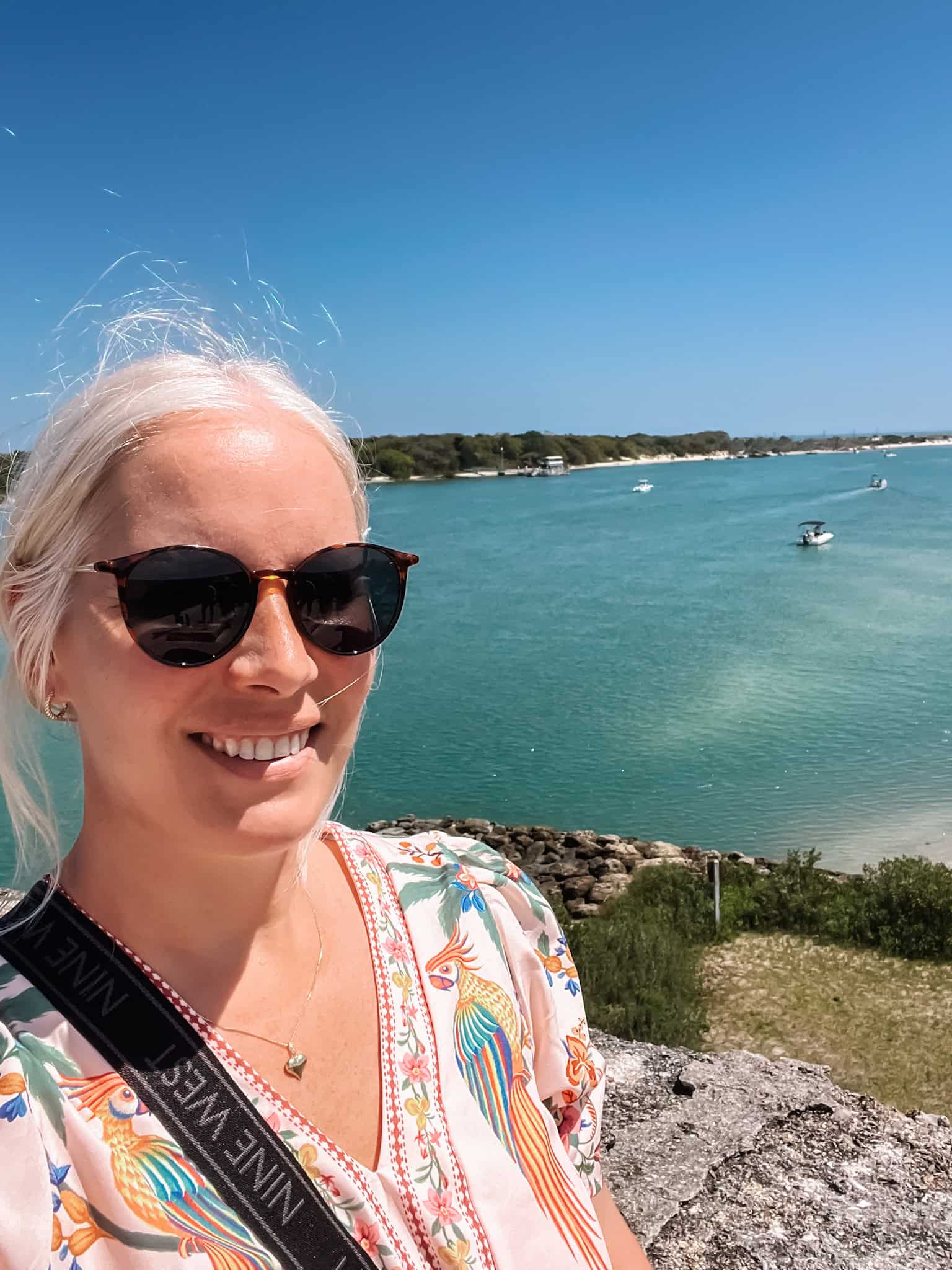 me visiting Fort Matanzas National Monument FL