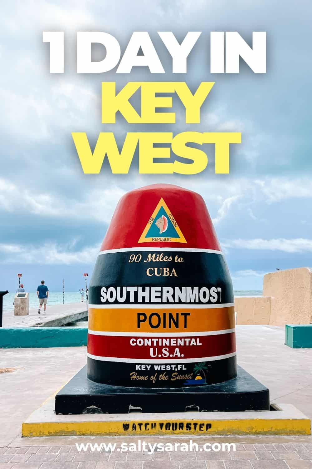 1 day in Key West Pinterest Pin