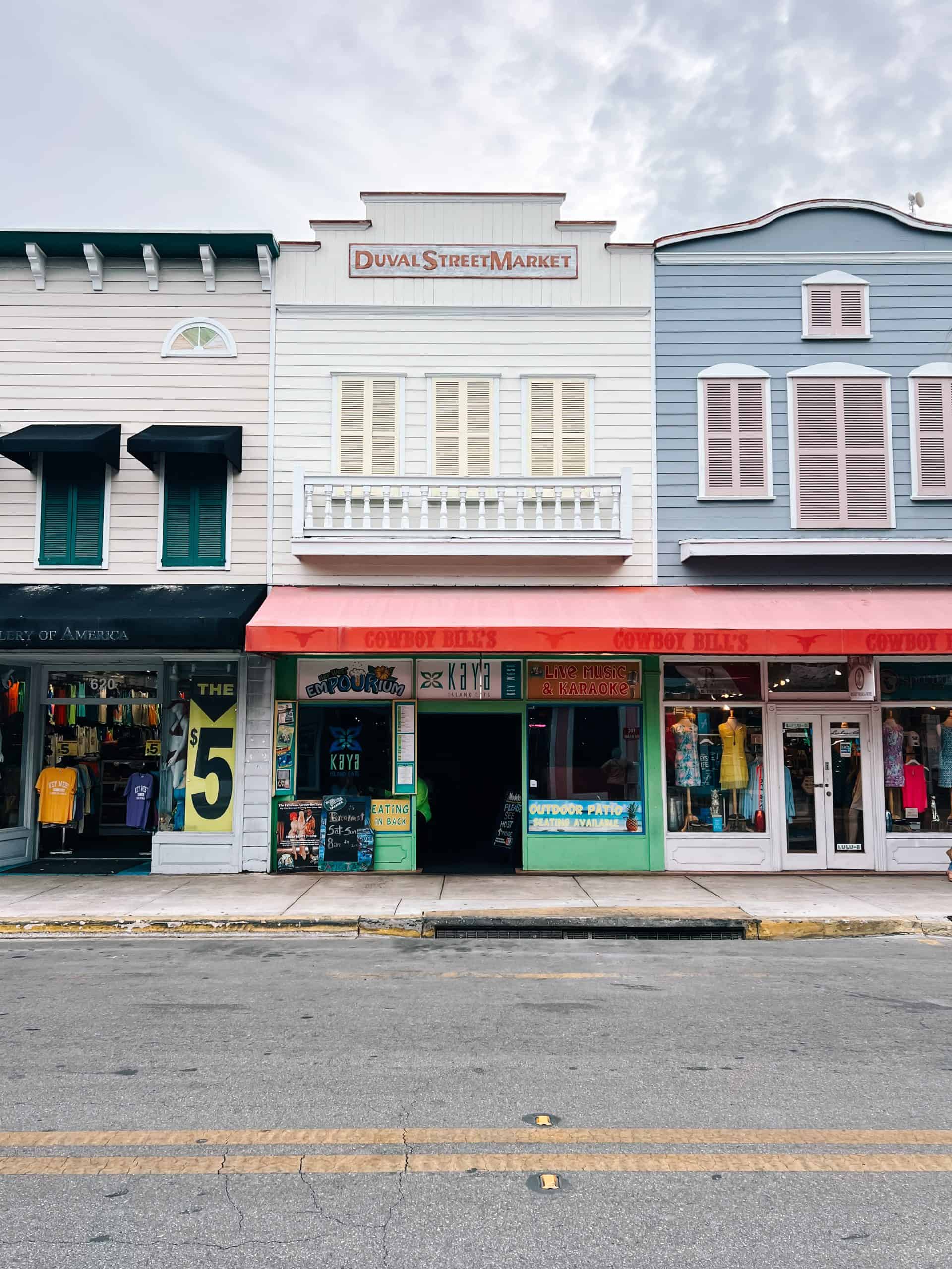 Duval Street on a weekend in Key West