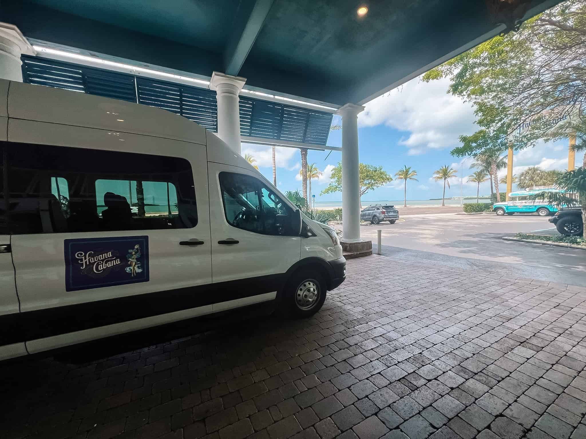 Havana Cabana Hotel Review - shuttle