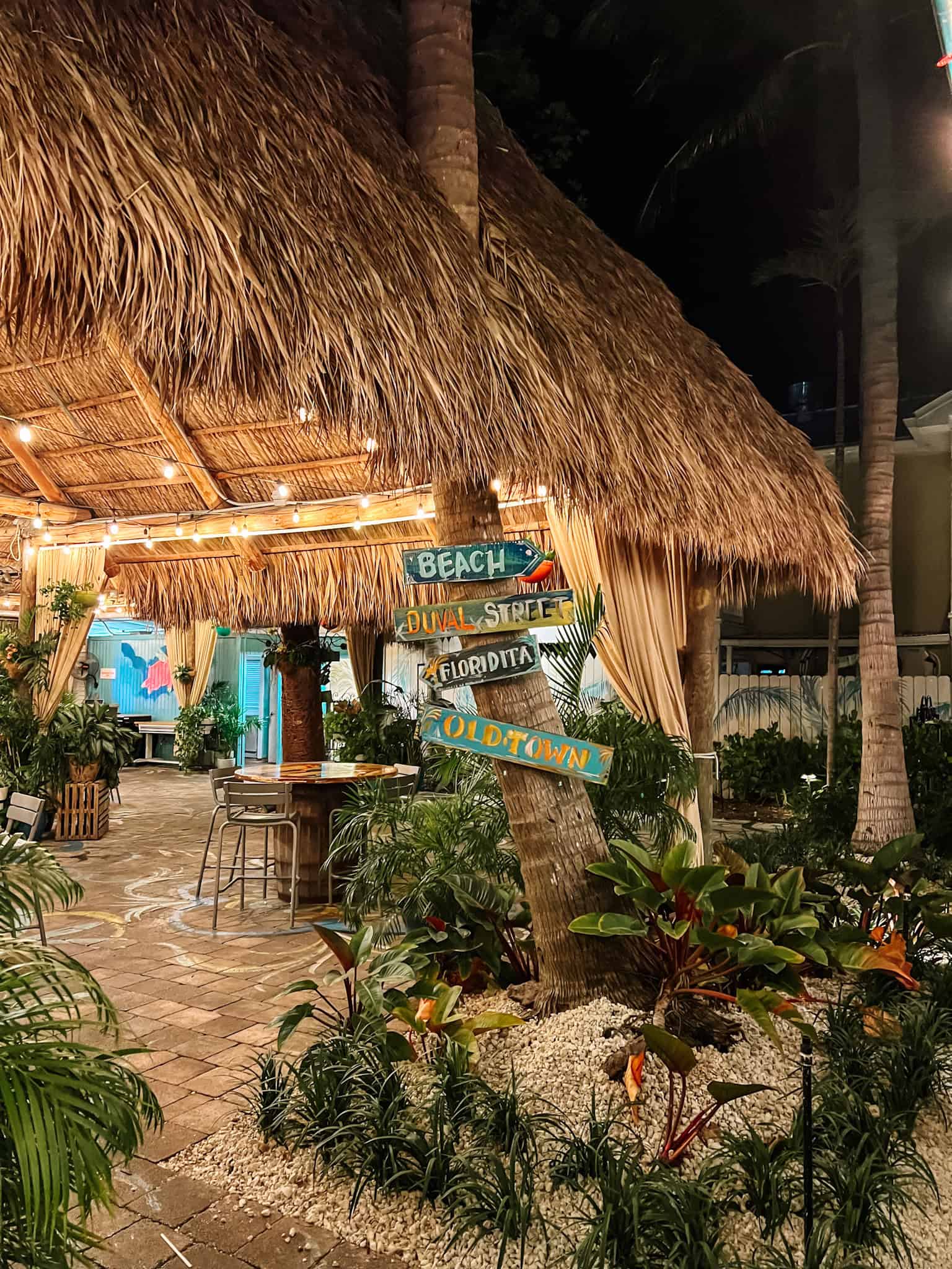 Havana Cabana dining area by the pool