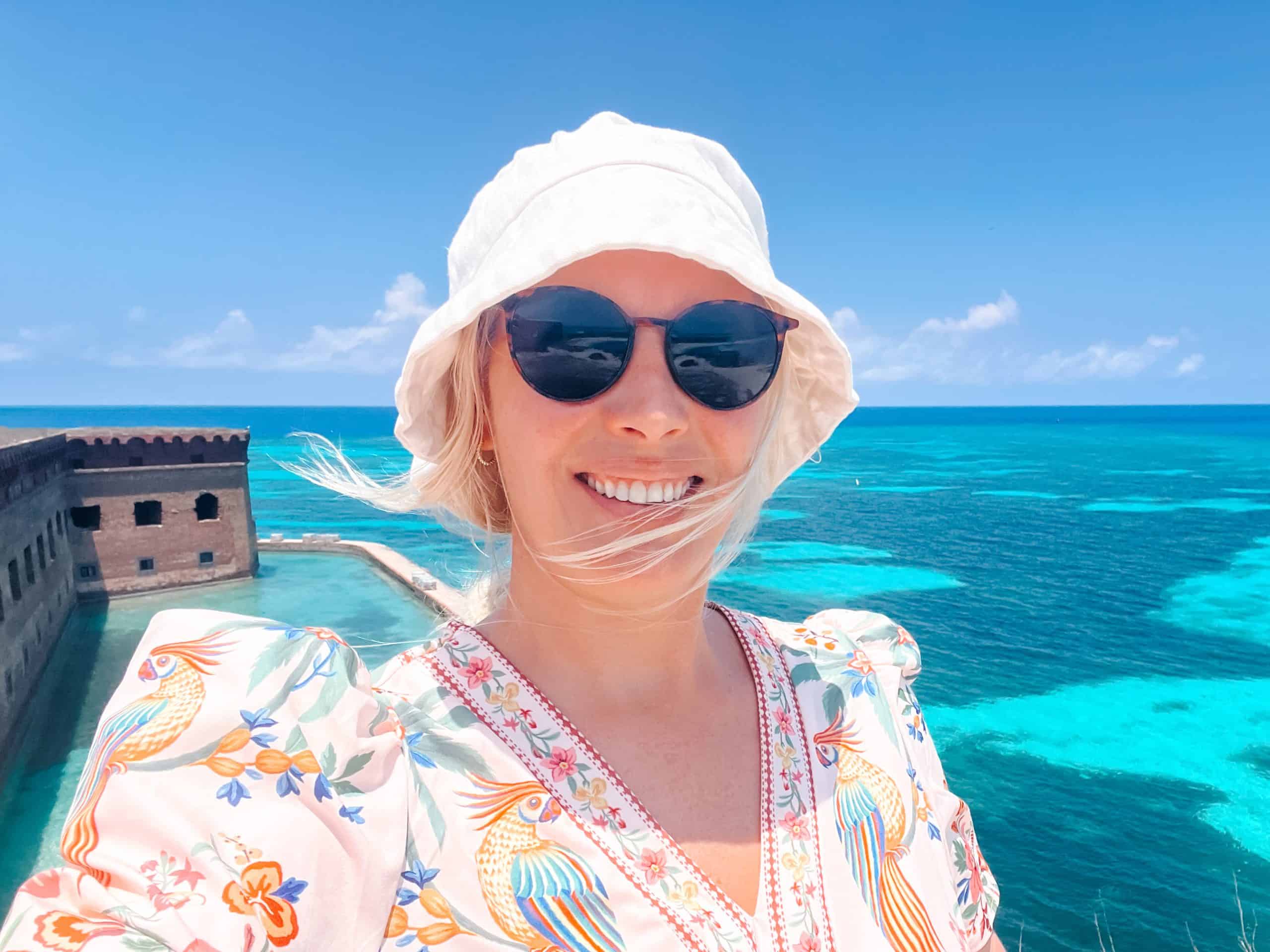 Me at Dry Tortugas National Park day trip