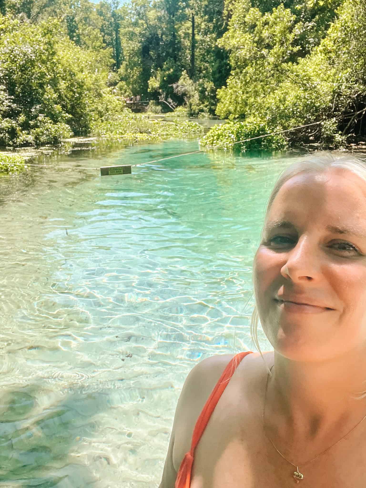 end of the King's Landing paddle by Rock Springs