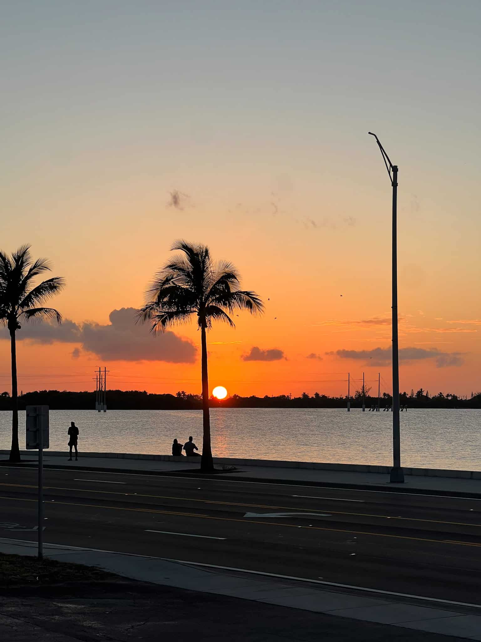 sunset at Key West