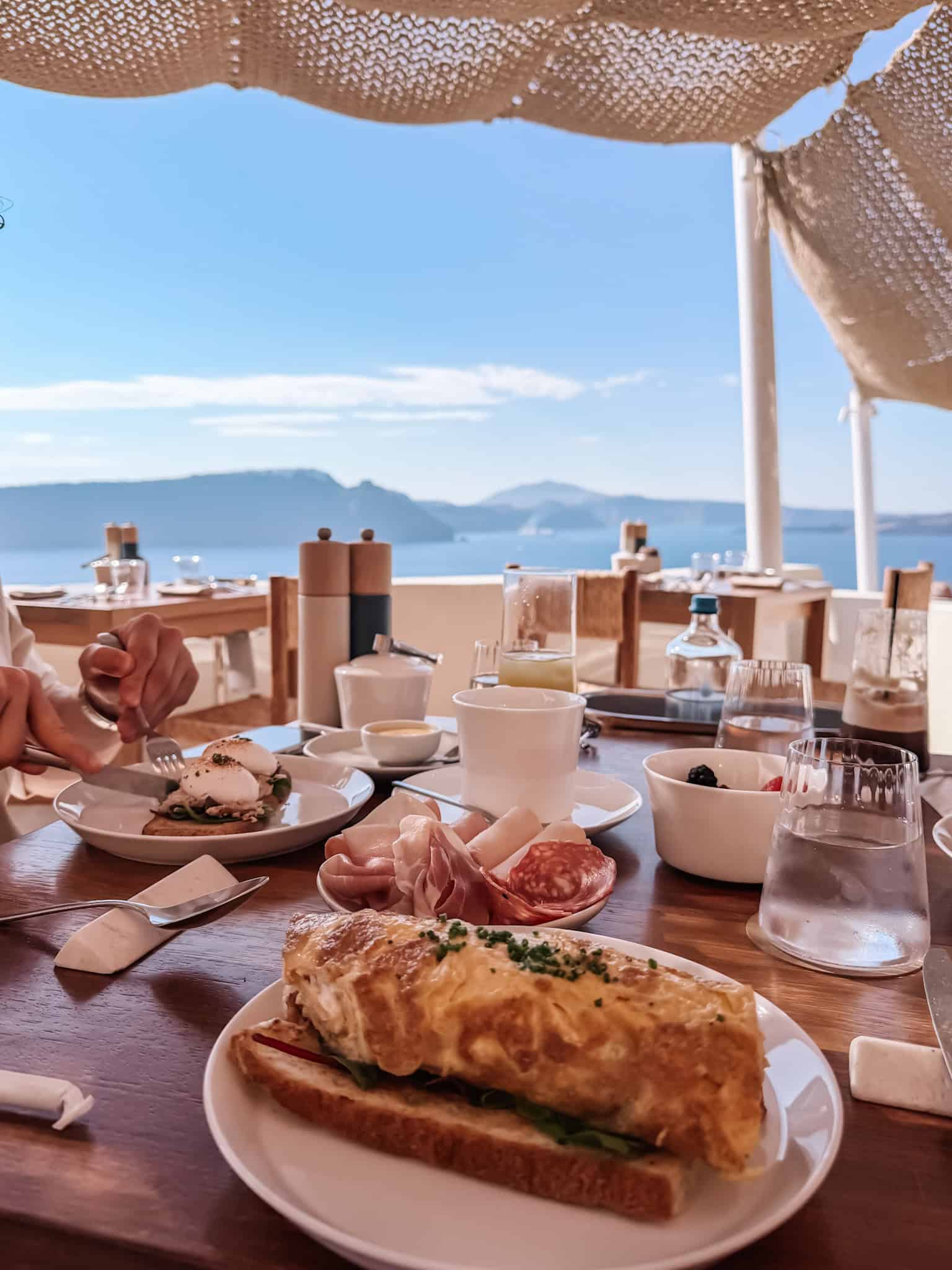 breakfast at Miltos’ Greek Table